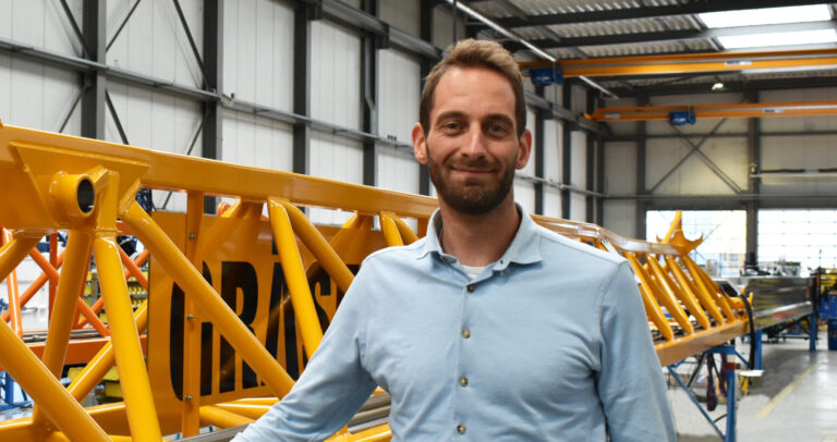 Marc Meijs, technisch directeur bij Spierings Mobile Cranes