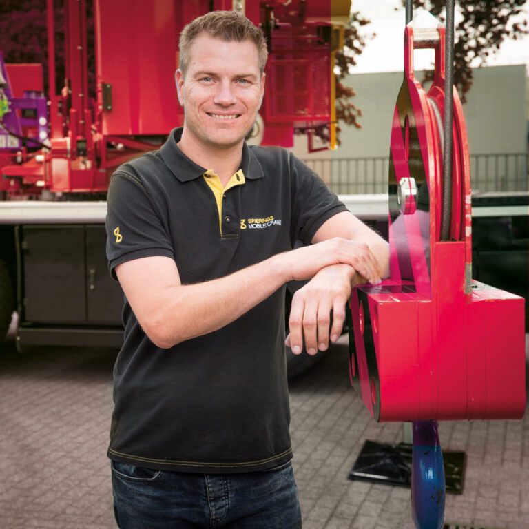Patrick van den Akker -  - Spierings Mobile Cranes